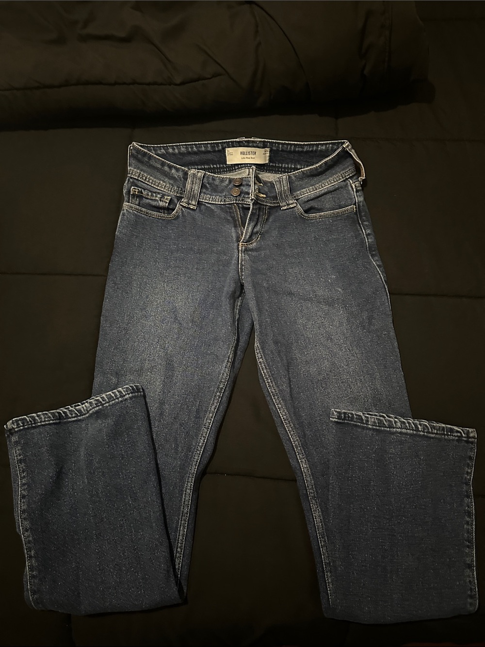 Hollister Women's Medium Blue Bootcut Jeans